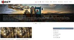 Desktop Screenshot of icontrol.com.pl